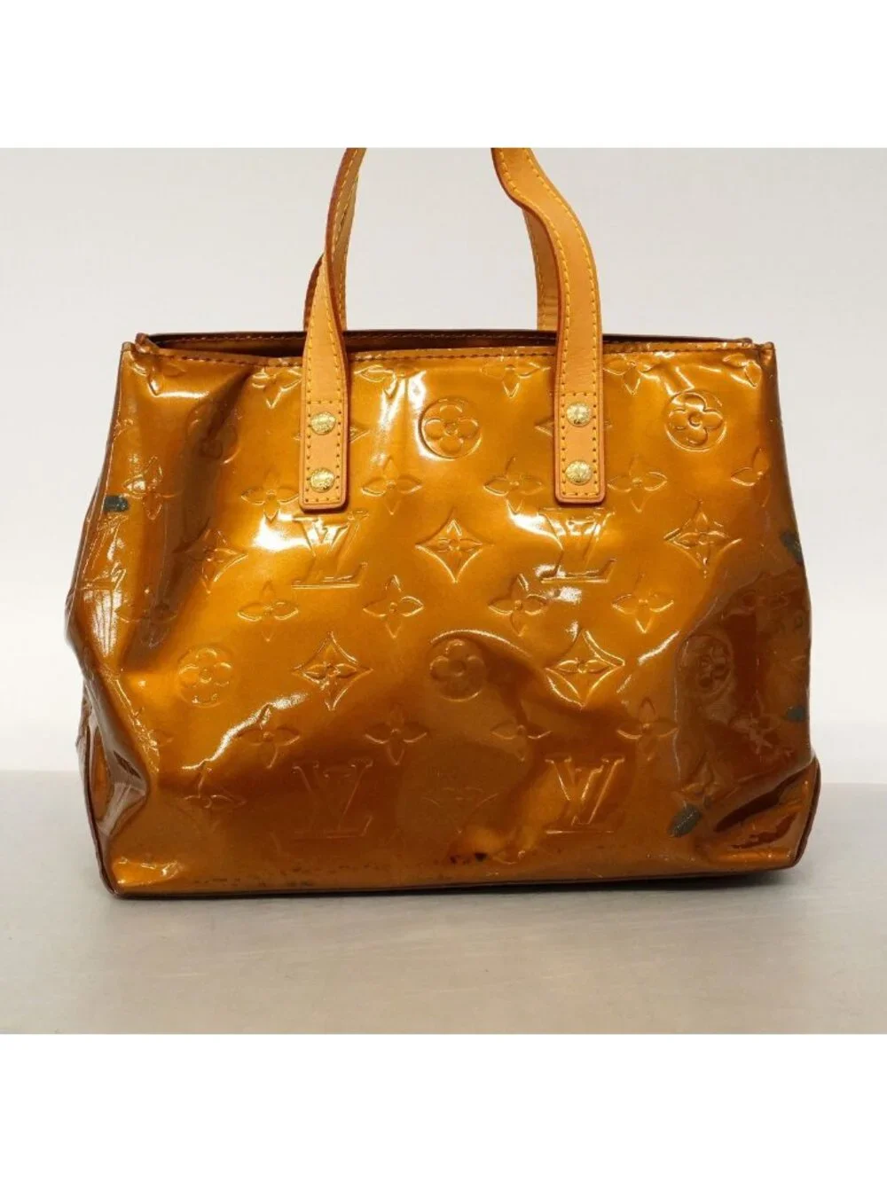 Louis Vuitton Handbag Vernis Reade PM Blanc